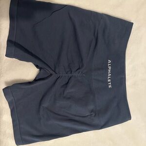 Alphalete Navy Blue Shorts